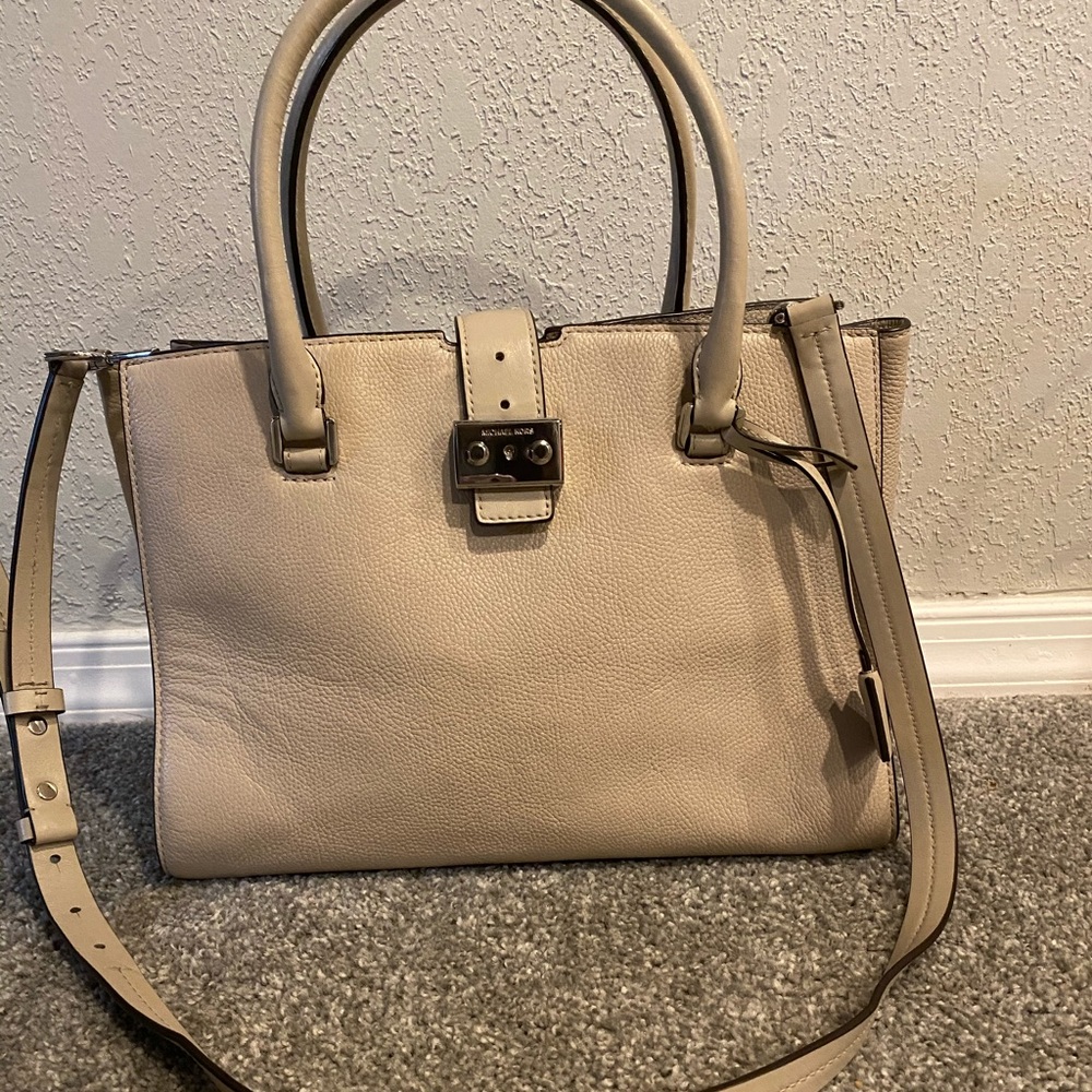 MK Handbag Bond large leather satchel/shoulder bag - Picture 2 of 10